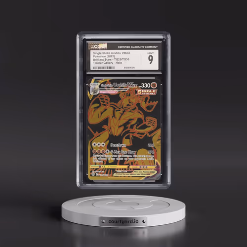 2022 Brilliant Stars #TG29/TG30 Single Strike Urshifu VMAX - Trainer Gallery Holo (CGC 9 MINT)