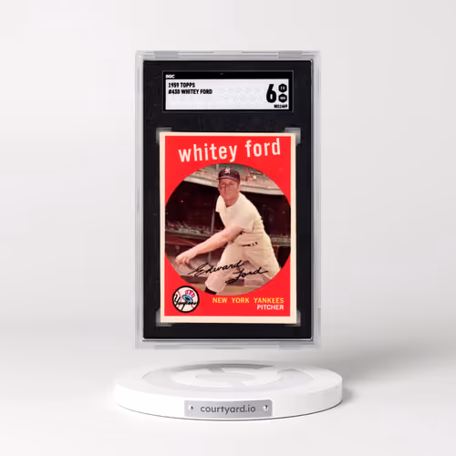 1959 Topps #430 Whitey Ford (SGC 6 EX-MT)