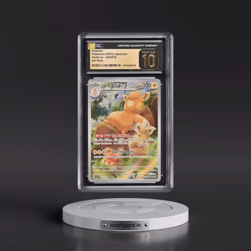 2023 Pokémon Sv1v-Violet EX #085 Pawmot - Art Rare (CGC 10 PRISTINE)