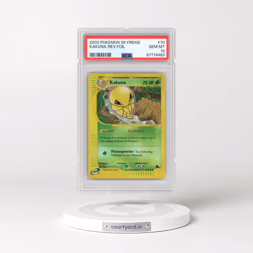 2003 Pokémon Skyridge #70 Kakuna - Reverse Foil (PSA 10 GEM MINT)