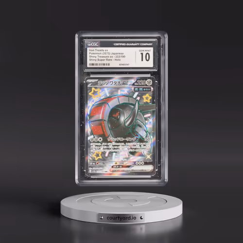 2023 Shiny Treasure ex #333/190 Iron Treads ex (CGC 10 GEM MINT)