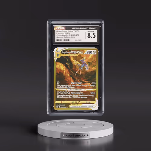 2023 Crown Zenith #GG68/GG70 Origin Forme Dialga VSTAR - Galarian Gallery Holo (CGC 8.5 NM-MT+)