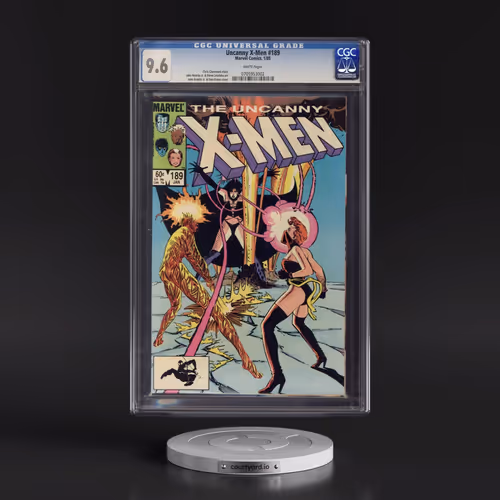 Uncanny X-Men #189 CGC 9.6 White Pages (Marvel Comics, 1/85) - Universal