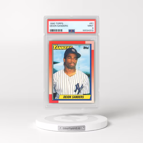 1990 Topps #61 Deion Sanders (PSA 9 MINT)