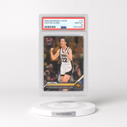 2023 Bowman U Now #74 Caitlin Clark (PSA 10 GEM MINT)