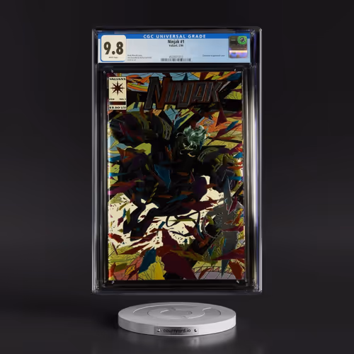 Ninjak #1 CGC 9.8 White Pages (Valiant, 2/94) - Universal