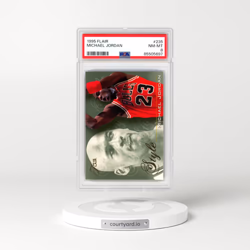 1995 Flair #235 Michael Jordan (PSA 8 NM-MT)