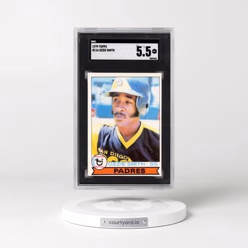 1979 Topps #116 Ozzie Smith (SGC 5.5 EX+)