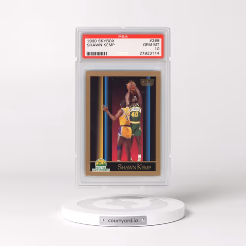 1990 Skybox #268 Shawn Kemp (PSA 10 GEM MINT)