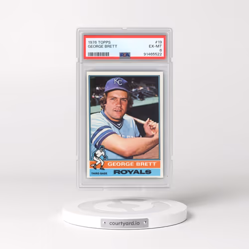 1976 Topps #19 George Brett (PSA 6 EX-MT)