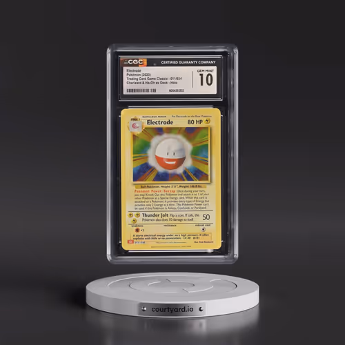 2023 Trading Card Game Classic - CLV, CLC, CLB #011/034 Electrode - Charizard & Ho-Oh ex Deck - CLC