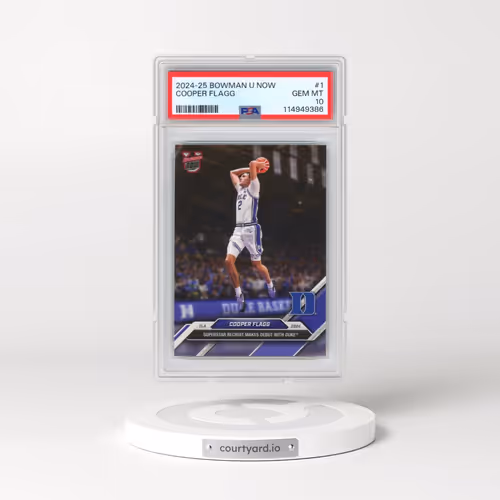 2024 Bowman U Now #1 Cooper Flagg (PSA 10 GEM MINT)