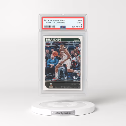 2014 Panini Hoops #62 Giannis Antetokounmpo (PSA 9 MINT)