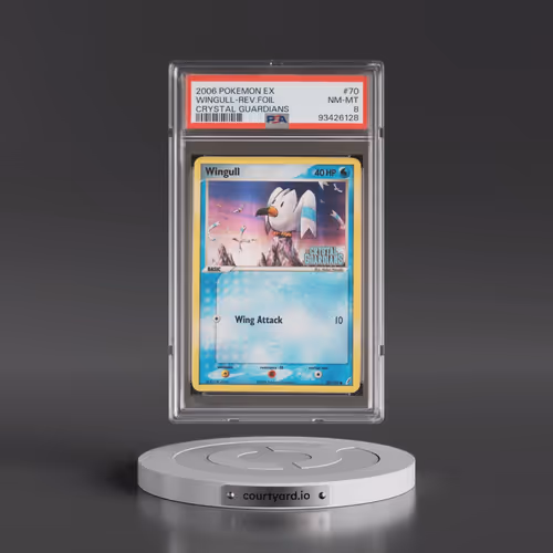 2006 Pokémon EX Crystal Guardians #70 Wingull - Reverse Foil (PSA 8 NM-MT)
