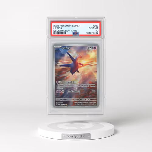 2024 Pokémon Ssp EN-Surging Sparks #203 Latios - Illustration Rare (PSA 10 GEM MINT)