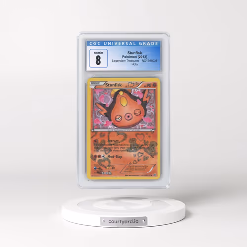 2013 Legendary Treasures #RC12/RC25 Stunfisk - Radiant Collection Holo (CGC 8 NM-MT)