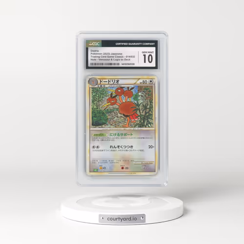 2023 Trading Card Game Classic - CLF, CLL, CLK #014/032 Dodrio - Venusaur & Lugia ex Deck - CLF Holo (CGC 10 GEM MINT)