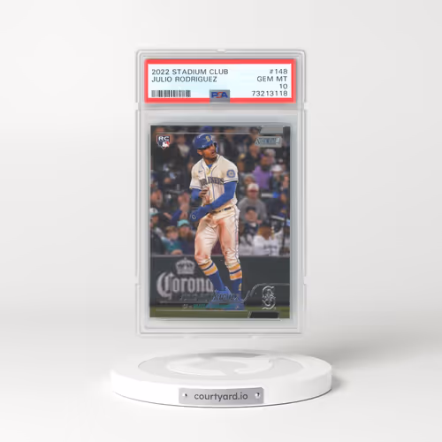 2022 Topps Stadium Club #148 Julio Rodriguez (PSA 10 GEM MINT)