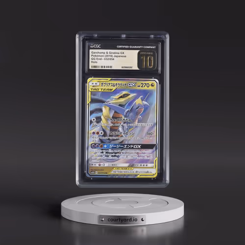 2019 Pokémon Sun & Moon GG End #032 Garchomp & Giratina GX - Holo (CGC 10 PRISTINE)