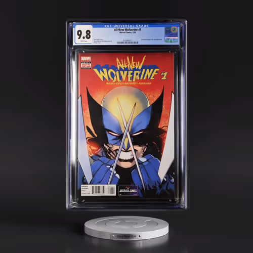 All-New Wolverine #1 CGC 9.8 White Pages (Marvel Comics, 1/16)