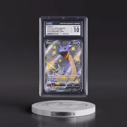 2020 Shiny Star V #311/190 Lapras V - Shiny Super Rare Holo (CGC 10 GEM MINT)