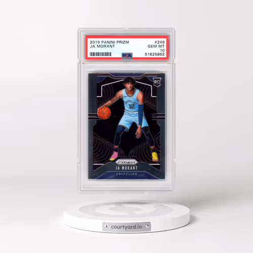 2019 Panini Prizm #249 Ja Morant (PSA 10 GEM MINT)