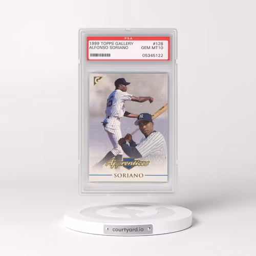 1999 Topps Gallery #128 Alfonso Soriano (PSA 10 GEM MINT)