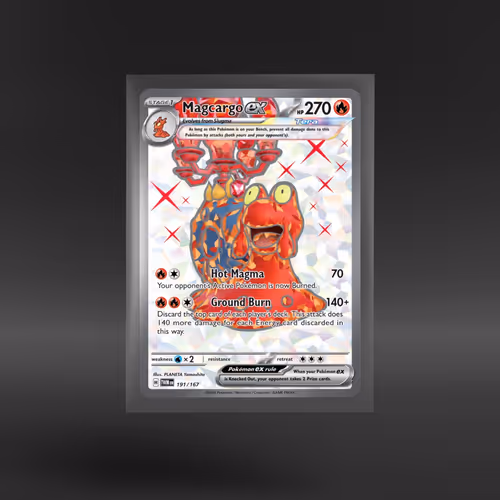 Twilight Masquerade #191/167 Magcargo ex