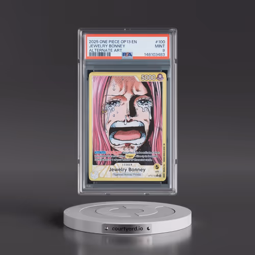 2025 One Piece OP13-Carrying on His Will #100 Jewelry Bonney - Alternate Art (PSA 9 MINT)