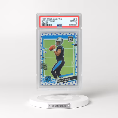 2023 Panini Donruss Optic #213 Bryce Young - Stars (PSA 10 GEM MINT)