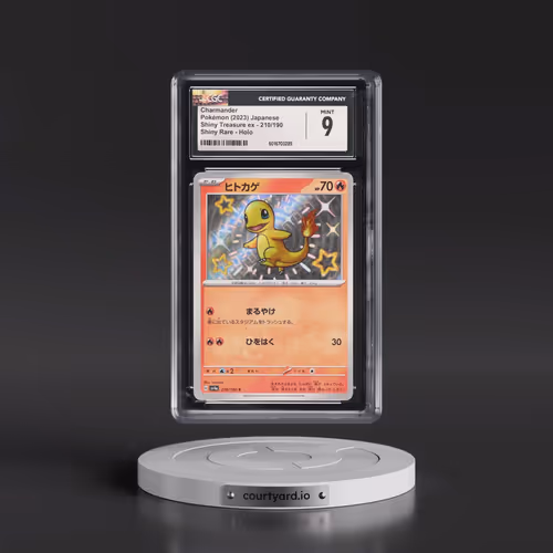 2023 Pokémon Sv4a-Shiny Treasure EX #210 Charmander - S (CGC 9 MINT)
