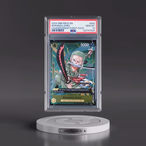 2024 One Piece Championship 2024 Event Pack #042 Roronoa Zoro (PSA 10 GEM MINT)