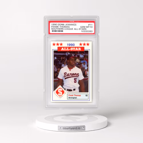 1990 Donn Jennings Southern League All-Stars #11 Frank Thomas (PSA 10 GEM MINT)
