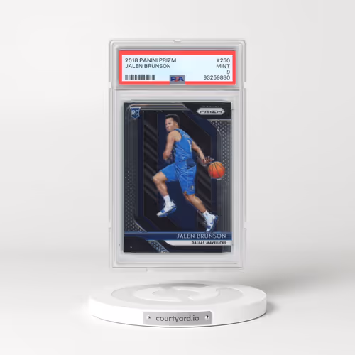 2018 Panini Prizm #250 Jalen Brunson (PSA 9 MINT)