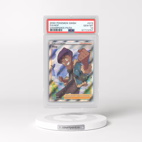 2020 Pokémon Sword & Shield Champion's Path #073 Hop - Full Art (PSA 10 GEM MINT)