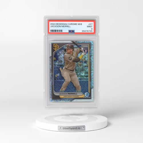 2024 Bowman Chrome Mega Box #27 Jackson Merrill (PSA 9 MINT)