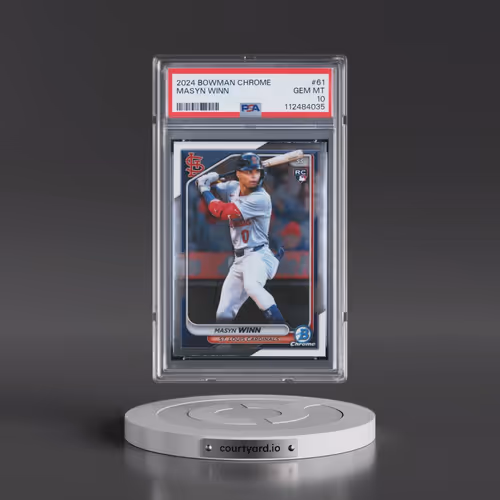 2024 Bowman Chrome #61 Masyn Winn (PSA 10 GEM MINT)