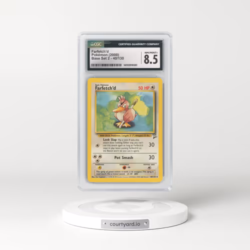 2000 Base Set 2 #40 Farfetch'd (CGC 8.5 NM-MT+)