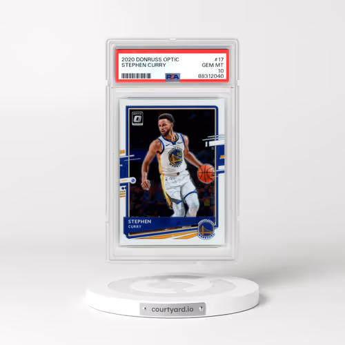 2020 Panini Donruss Optic #17 Stephen Curry (PSA 10 GEM MINT)
