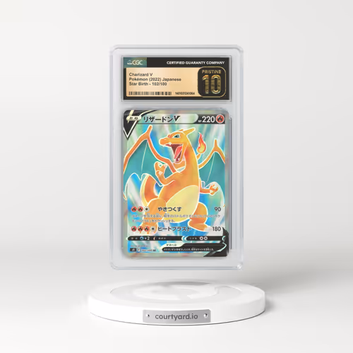 2022 Japanese Star Birth #102 Charizard V (CGC 10 PRISTINE)