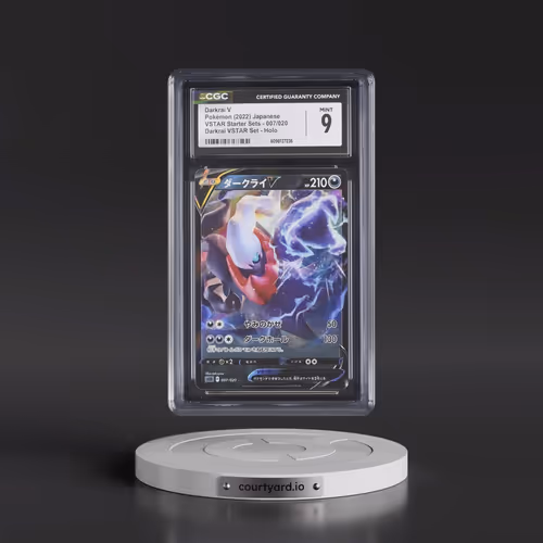 2022 VSTAR Starter Sets #007/020 Darkrai V - Darkrai VSTAR Set Holo (CGC 9 MINT)