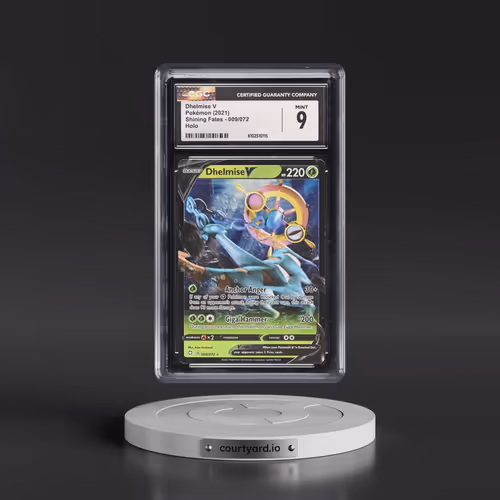 2021 Shining Fates #009/072 Dhelmise V - Holo (CGC 9 MINT)