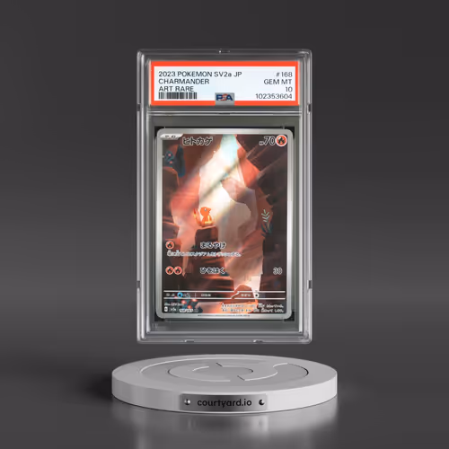 2023 Pokémon Sv2a-Pokemon 151 #168 Charmander - Art Rare (PSA 10 GEM MINT)