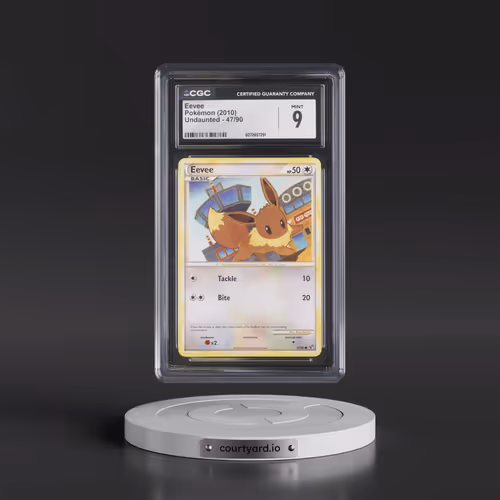 2010 Undaunted #47/90 Eevee (CGC 9 MINT)