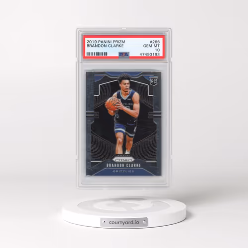2019 Panini Prizm #266 Brandon Clarke (PSA 10 GEM MINT)