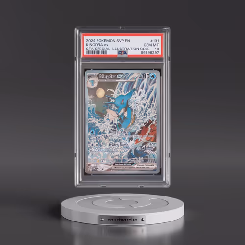 2024 Pokémon Svp EN-SV Black Star Promo #131 Kingdra EX - Holo Shrouded Fable Special Illustration C