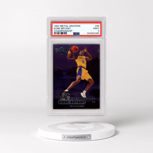 1997 Metal Universe Championship #86 Kobe Bryant (PSA 9 MINT)