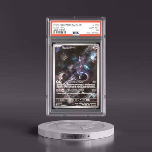 2023 Pokémon Sv2a-Pokemon 151 #183 Mewtwo - Art Rare (PSA 10 GEM MINT)