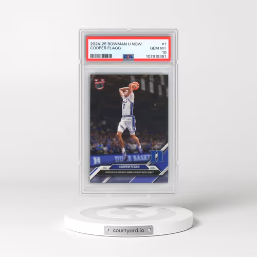 2024 Bowman U Now #1 Cooper Flagg (PSA 10 GEM MINT)