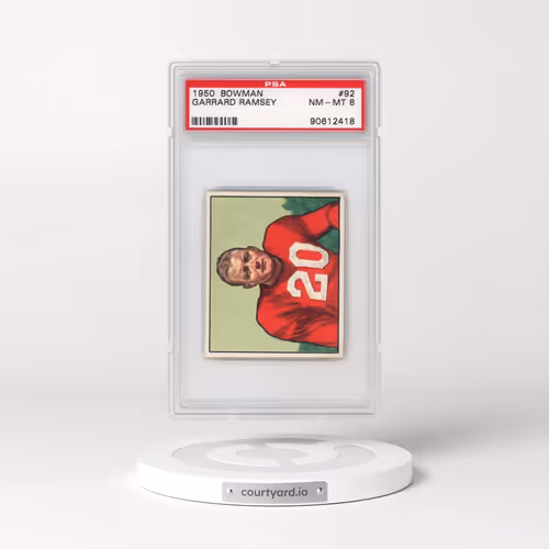 1950 Bowman #92 Garrard Ramsey (PSA 8 NM-MT)